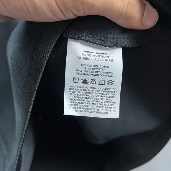 Nike Sweater Mens Small Black Sportswear Tech Fleece Crewneck Sweatshirt - Picture 8 of 10